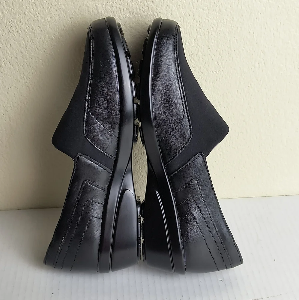 Naturalizer Wilma 7.5W Black Comfort Slip On Loafer Shoes  Casual